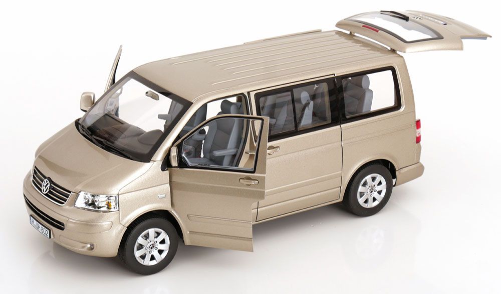 Volkswagen Modellautos: 1:18 VW T5 Multivan Norev – Neu und originalverpackt aus Baar von Cai 2