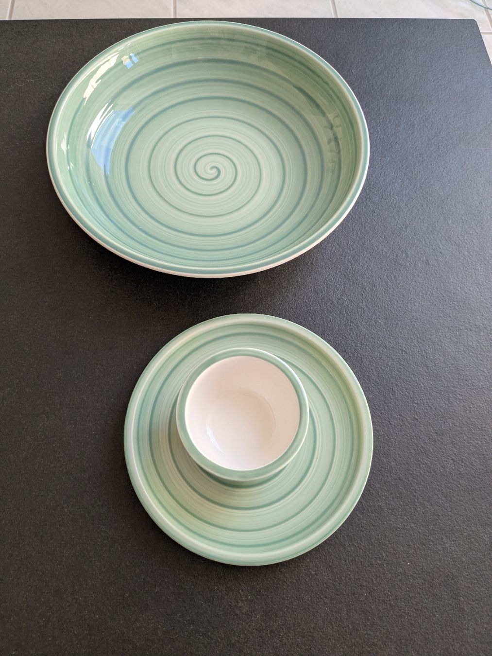 Villeroy & Boch Geschirrsets: Villeroy und Boch Set grün – Gebraucht aus Küssnacht am Rigi von schweizerrose