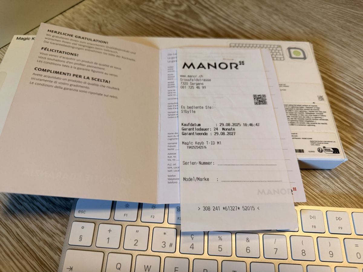 Apple Tastiere: Apple Magic Keyboard with Touch ID good condition – Nuovo (secondo la descrizione) da Mels venduto da ifj_8g8c 2