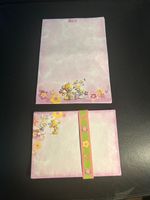 Diddl / Pimboli / Mimihhopps Briefpapier Set (mit Blumen)