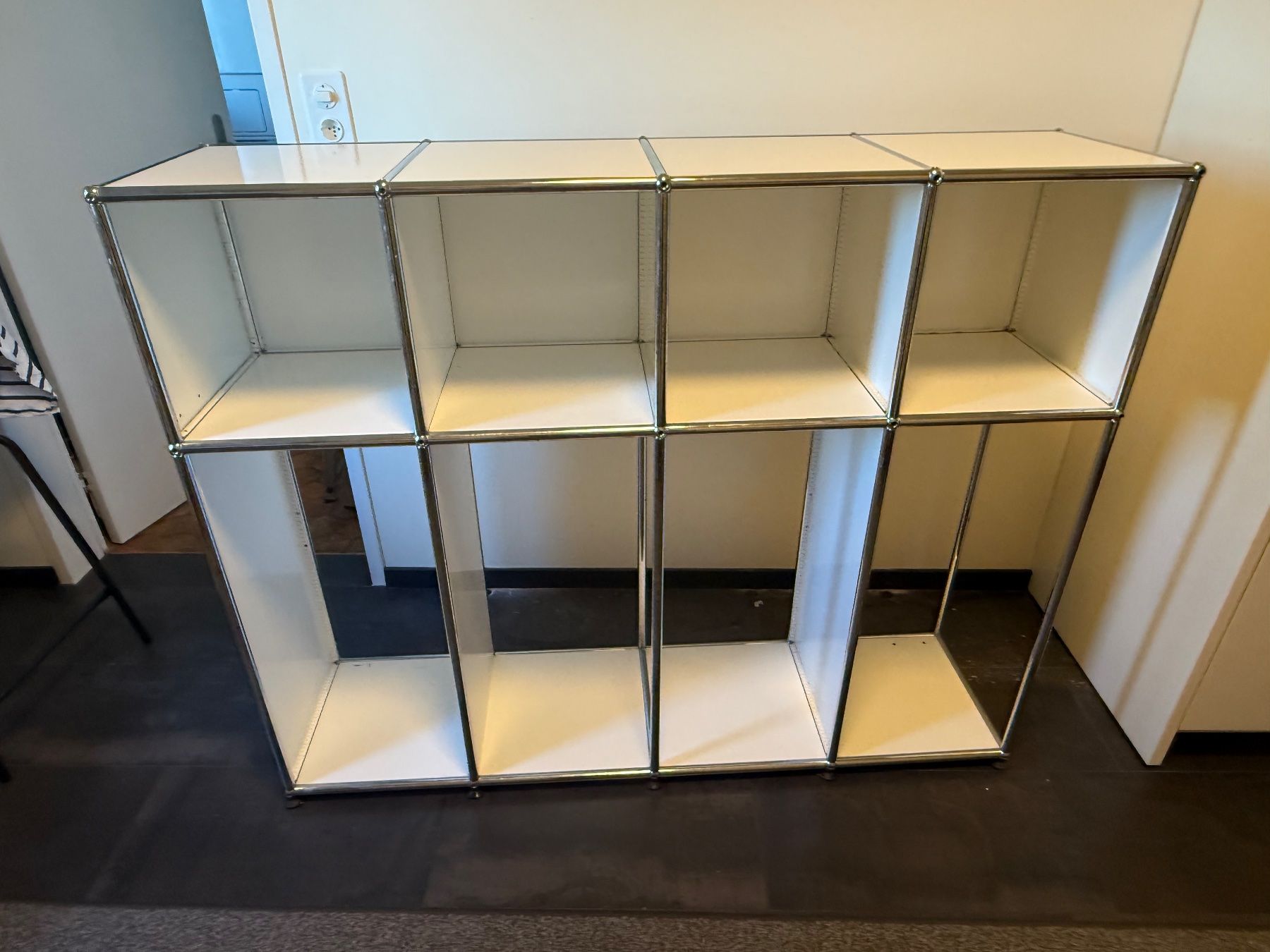 USM Scaffali: USM Haller Regal weiss – Usato da Binningen venduto da Norma2 2