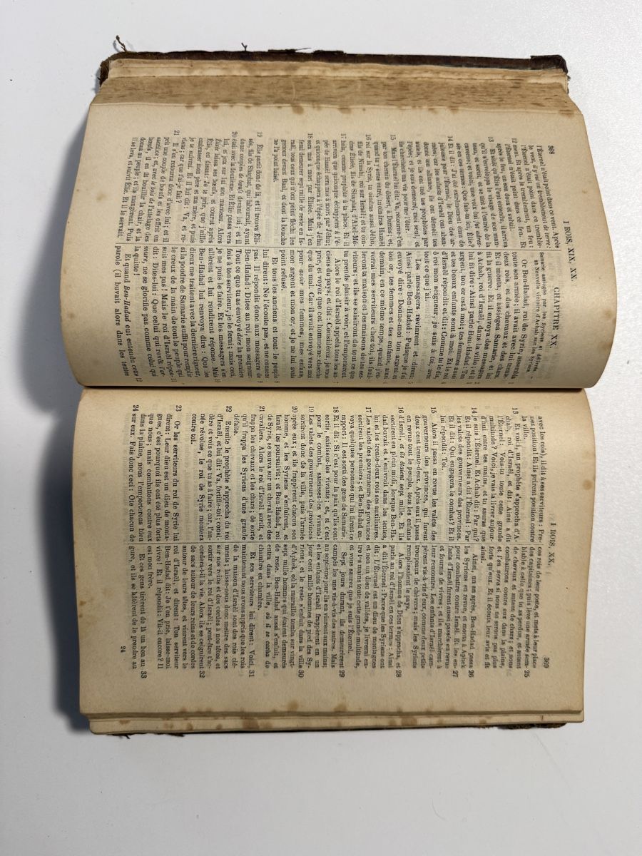 Libri: Sainte Bible - Version Ostervald révisée - Paris 1891 – Usato da Ardon venduto da Momovs99 3