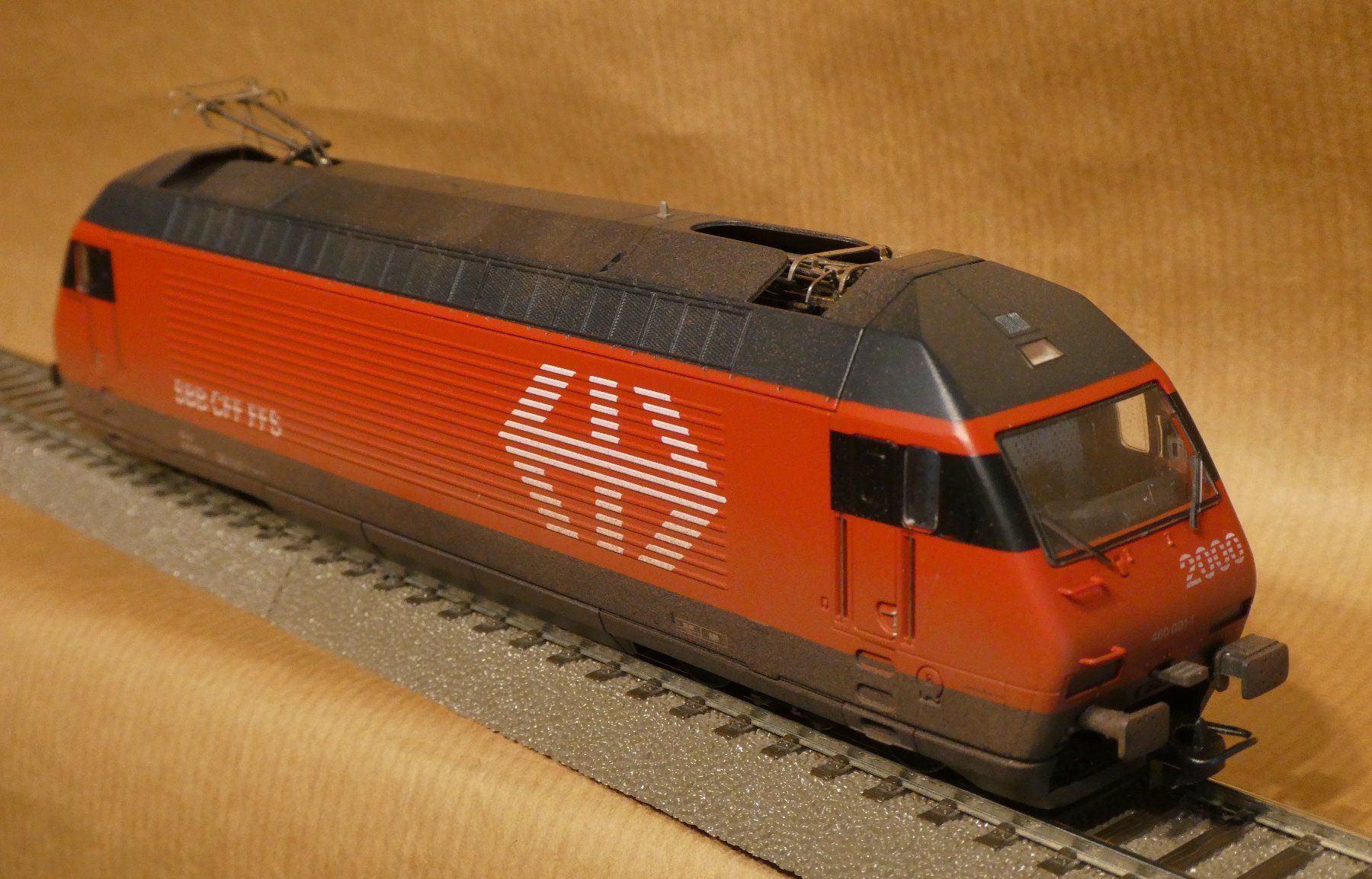 Roco Modellini di ferrovie: Roco SBB Re 460 'Lötschberg' DUMMY – Usato da Muri b. Bern venduto da Malagueno 4