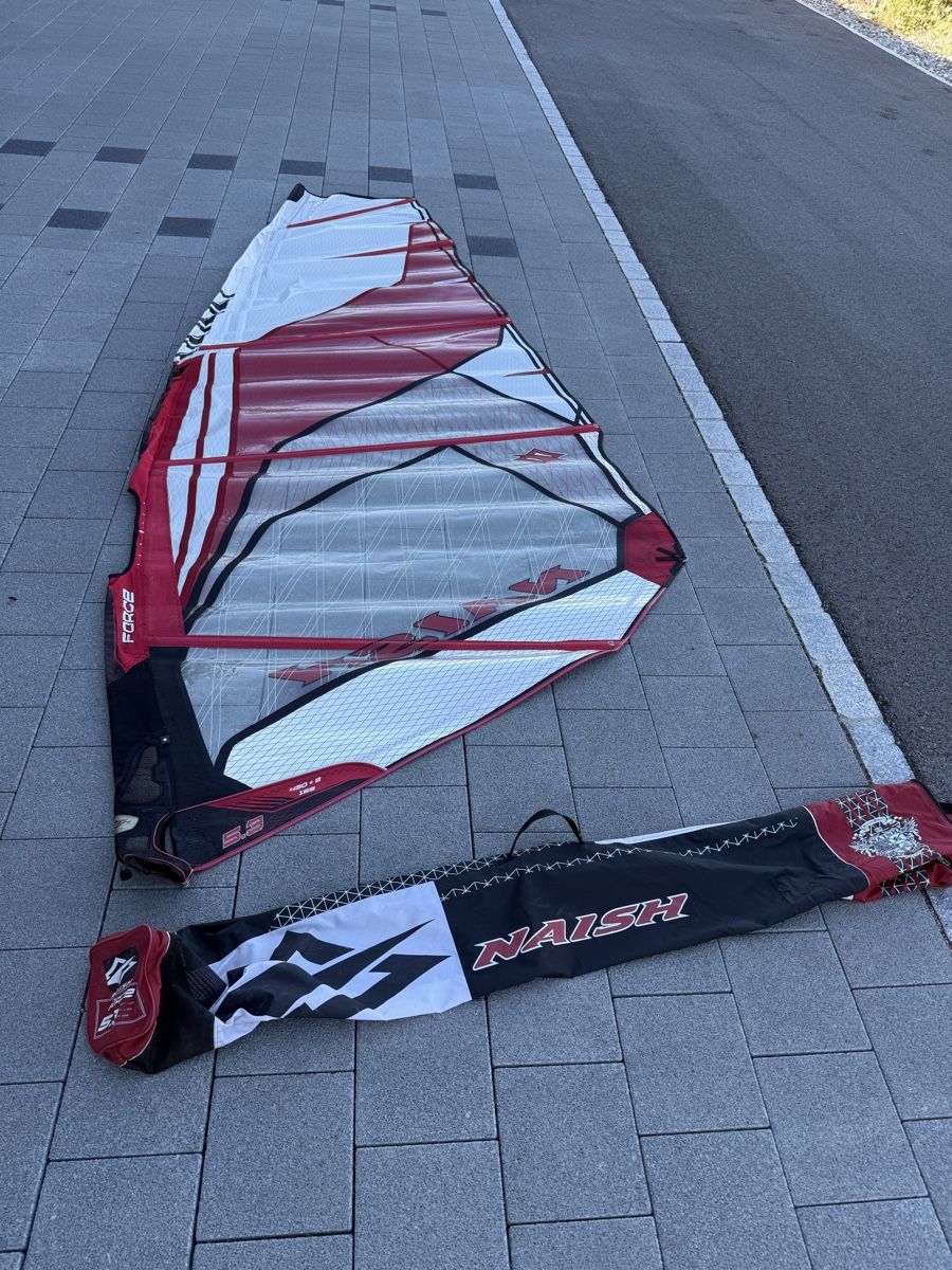 Naish Surf: Segel Naish FORCE 5.3 Windsurfen – Usato da Erlinsbach SO venduto da n123h 1