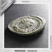 Römische Silbermünze - Valerianus