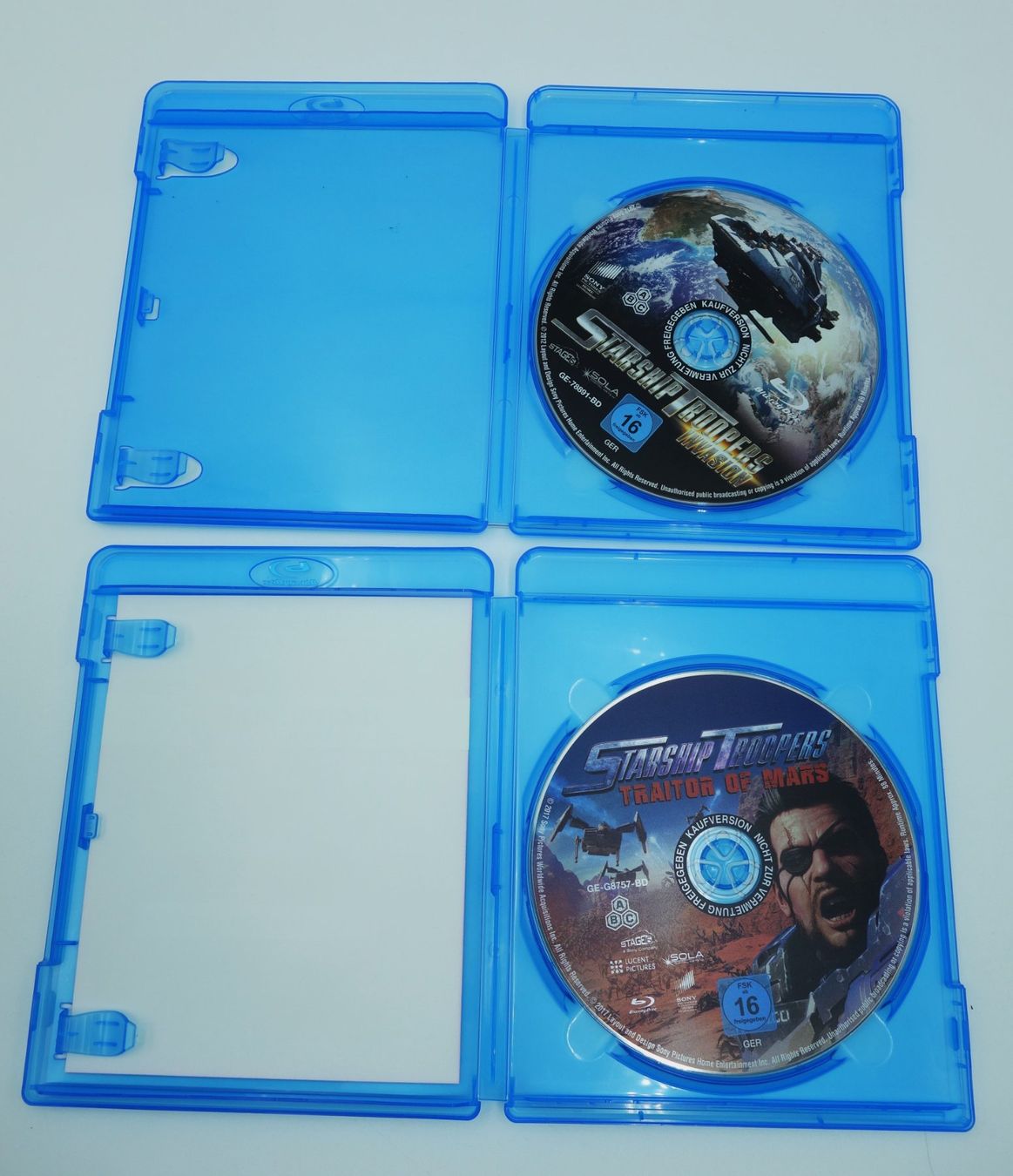 Alle DVDs: 2 Starship Troopers Blu Ray – Gebraucht aus Wil SG von Donaldus 3