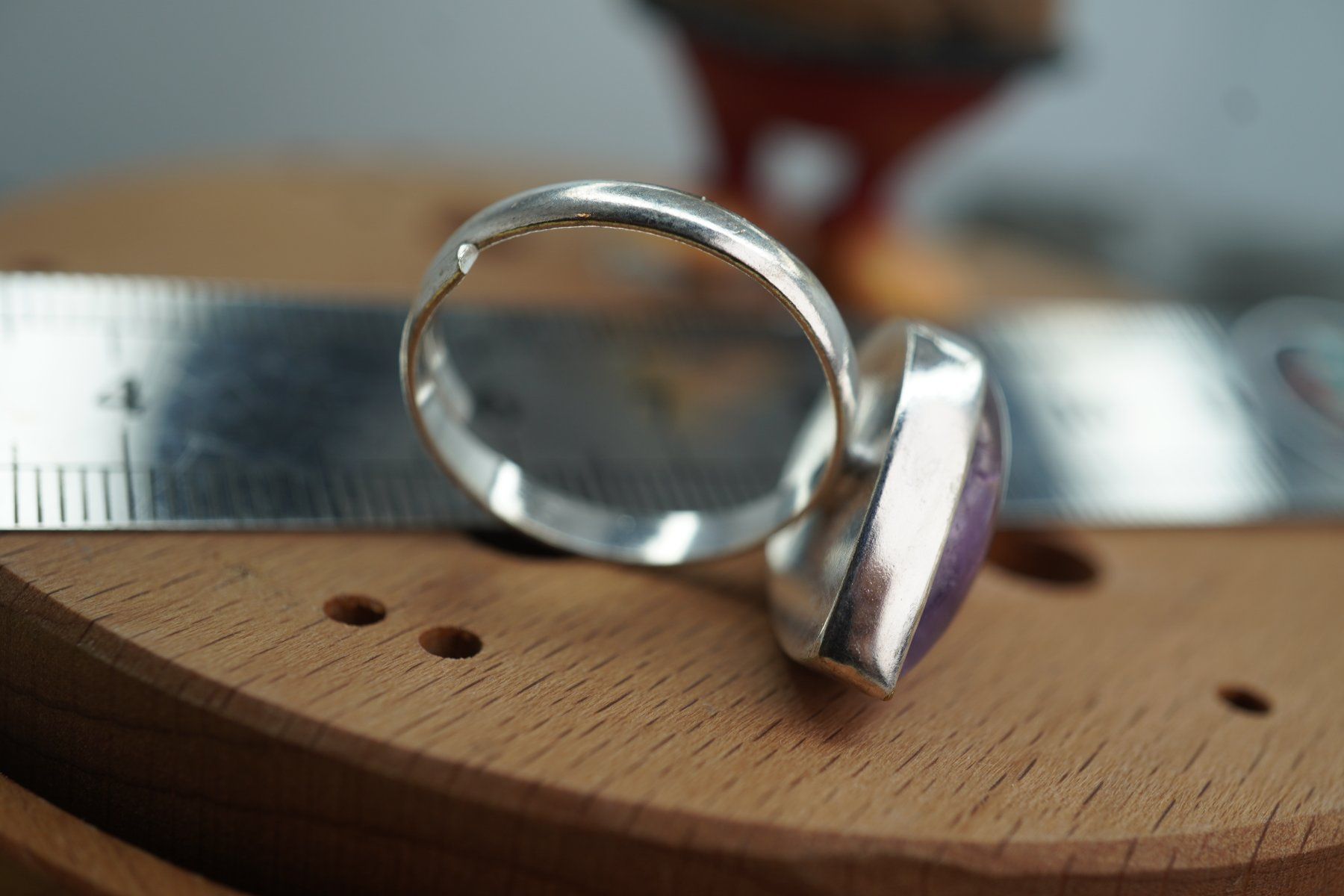Mineralien & Heilsteine: Amethyst    ring Grösse  Variabel     (Räumung!) – Neu und originalverpackt aus Eschenbach SG von topstone 4