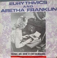Vinyl-Single Eurythmics & Aretha Franklin - Sisters Are Doin