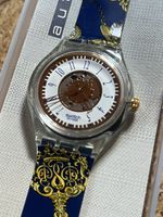 Swatch Automatic Uhr Taschenuhrmotiv/Schlüssel