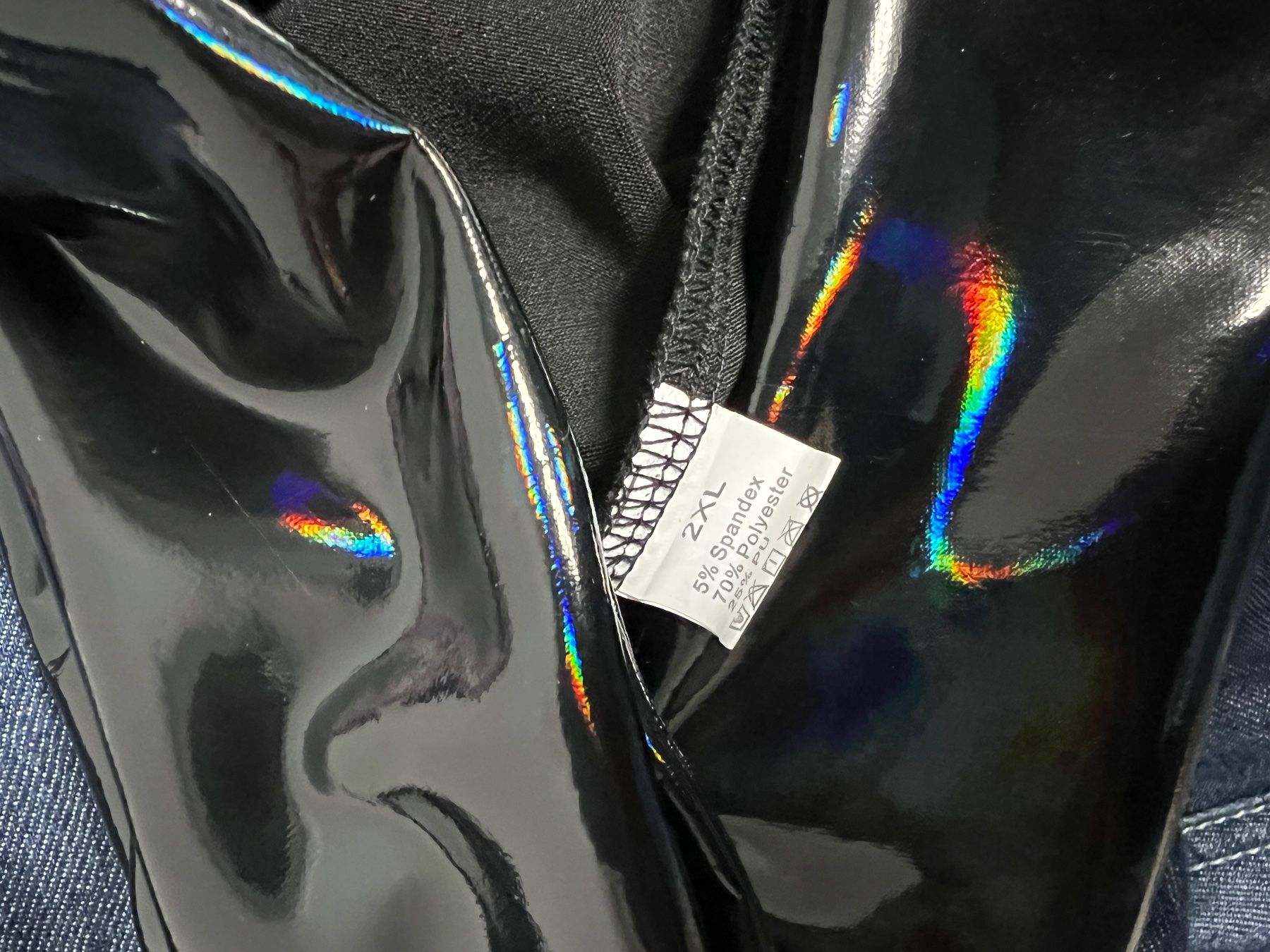 Leggings: Vinyl Lack Leggings Sexy  Plus Size – Nuovo e nell'imballaggio originale da Uetendorf venduto da Stoun 9