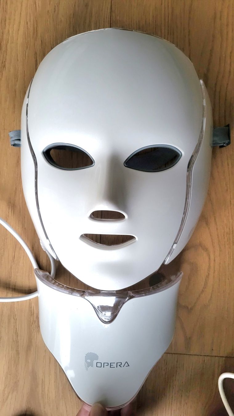 Cura del viso: OPERA LED Face Neck Mask with Galvanic - Professional – Usato da Rüschlikon venduto da nicos8033 1