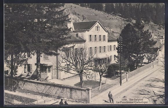 Cartes postales: St-Sulpice /NE, Le Pensionnat Catholicue – D'occasion à Berlin par bartko-reher