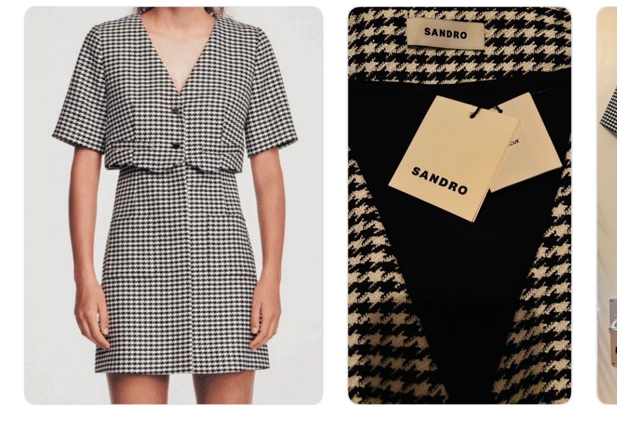 Sandro Vestiti: Neues Sandro Kleid. Taille 36 – Nuovo (secondo la descrizione) da Chur venduto da NoKasp