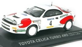 Toyota Celica Turbo 4WD Rally 1992, 1/43