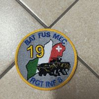 badge militaire infanterie 19 armée suisse 