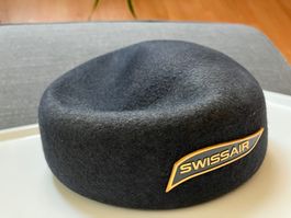 Swissair Stewardess Hut (Winter), Top Zustand!