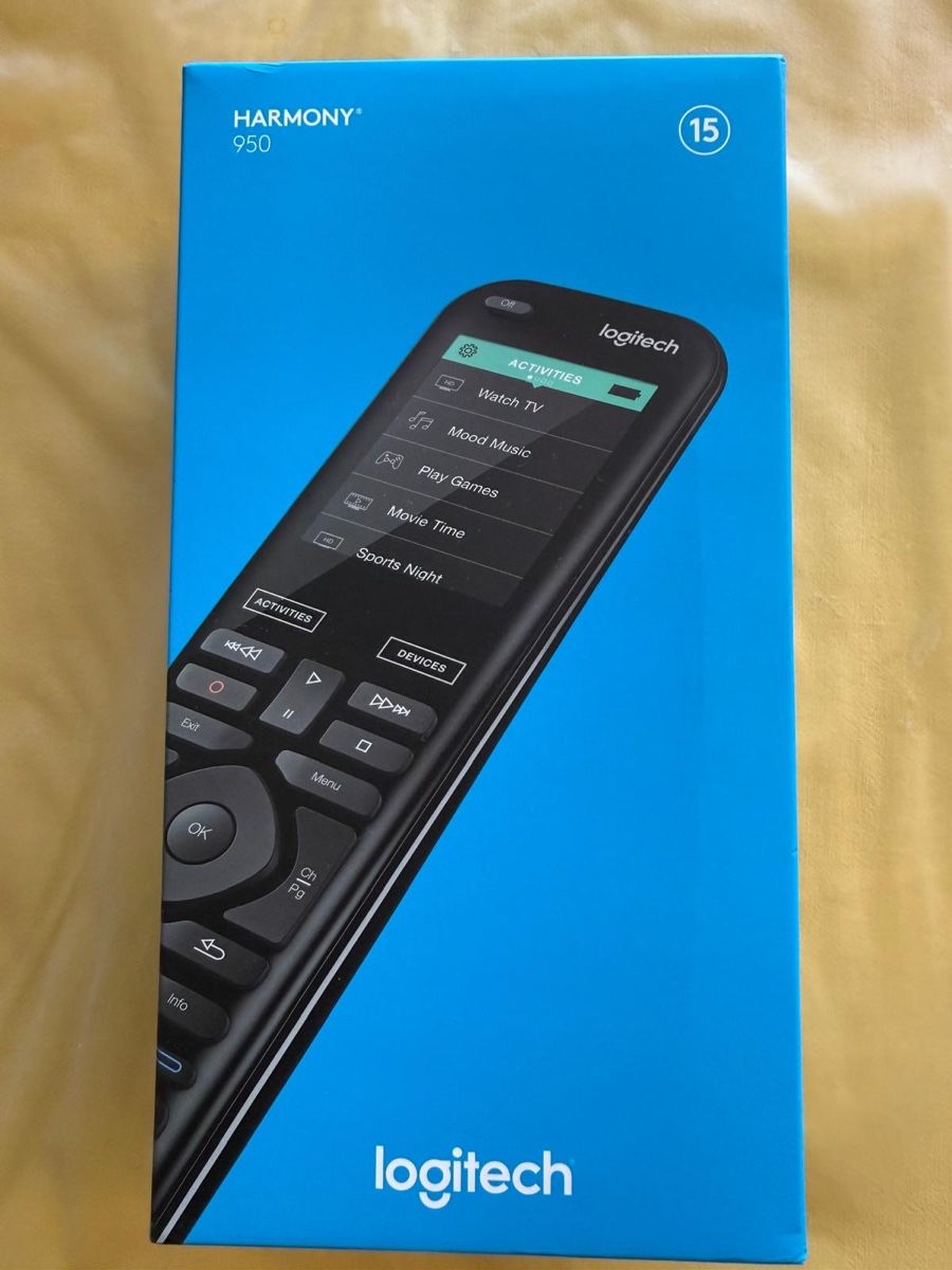 Logitech Telecomandi: Logitech Harmony 950 Universal-Fernbedienung - Neu! – Nuovo e nell'imballaggio originale da Locarno venduto da Ery02
