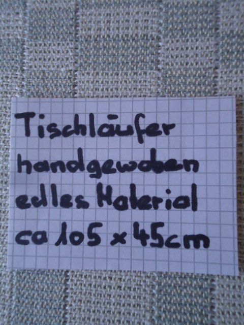 Sonstige Tischwäsche: Handweberei Tischläufer – Neu (gemäss Beschreibung) aus Stein AR von dylesi 2