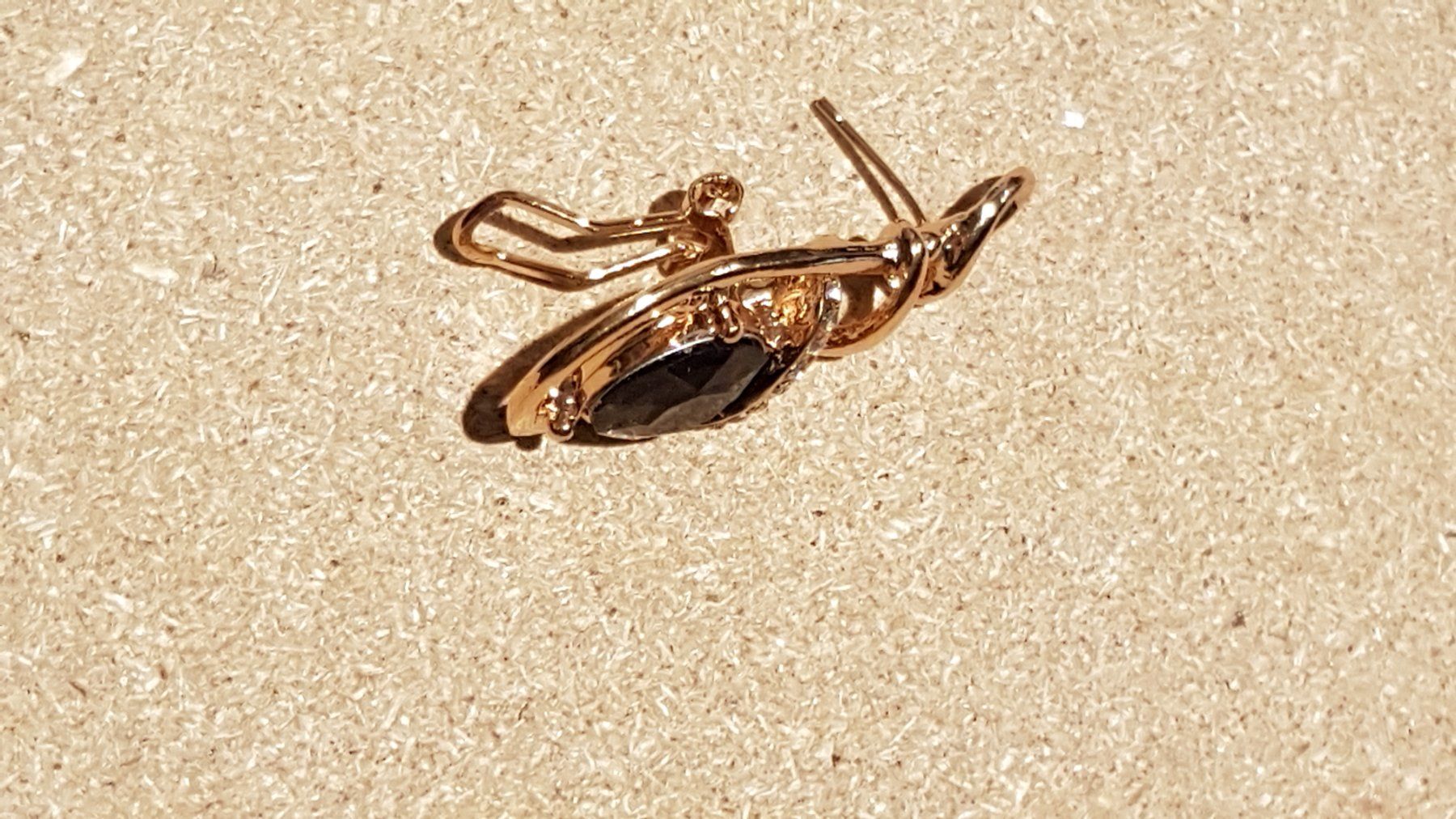 Sonstiger Schmuck: Goldfarbener Modeschmuck - Kombination mit violettem Stein – Neu (gemäss Beschreibung) aus Courtételle von Anais72 6