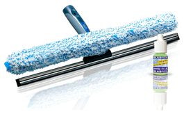 Fensterabzieher als Kombiset - 55 cm Wischbreite - NEUWERTIG