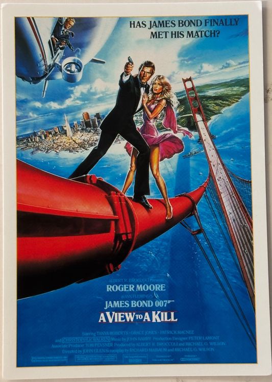 A View To A Kill - - James Bond 007 - MI6