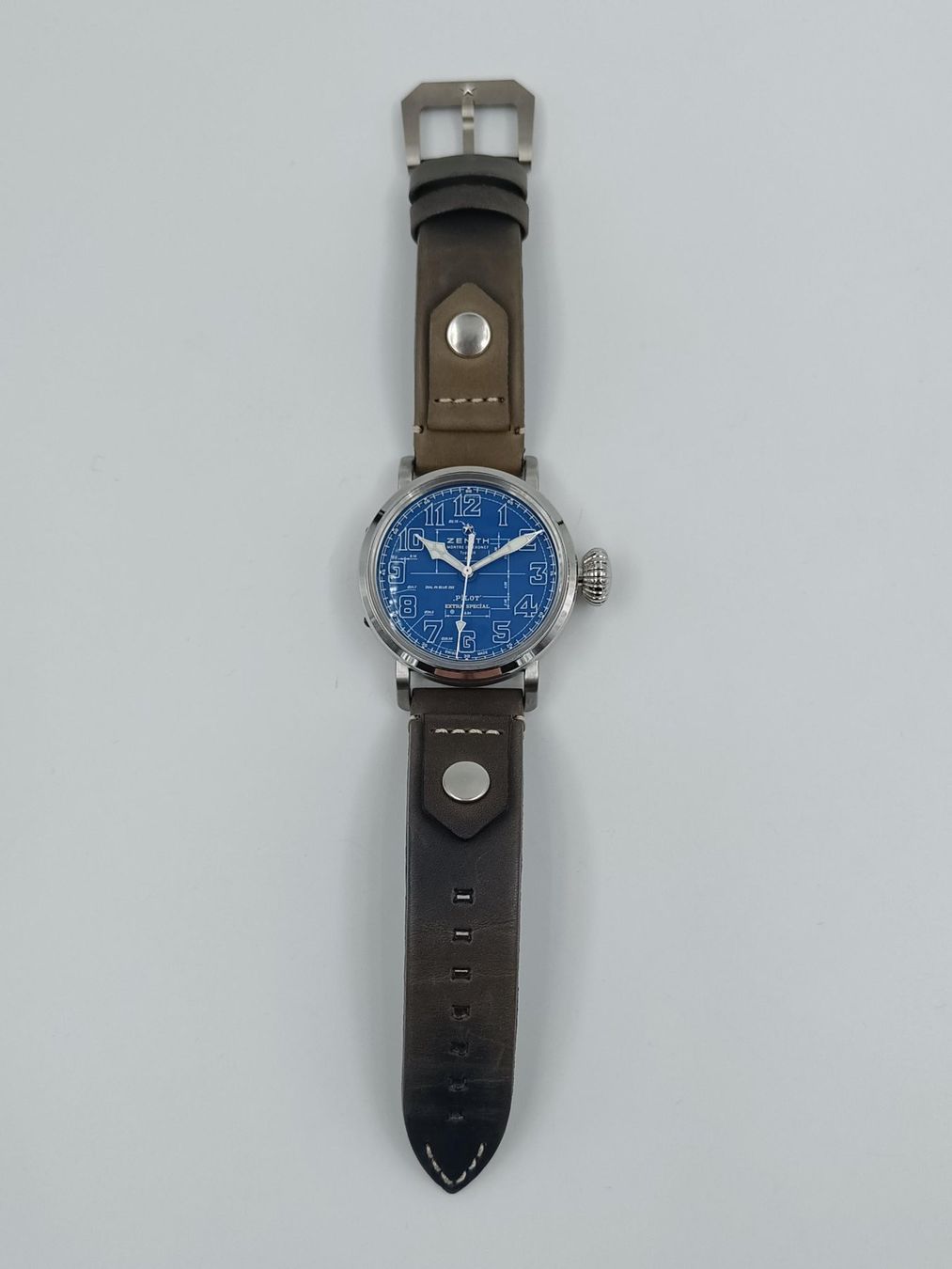Zenith Orologi: ZENITH "PILOT TYPE 20 BLUEPRINT", LIMITED EDITION 250 – Nuovo (secondo la descrizione) da Luzern venduto da EdiGem 4