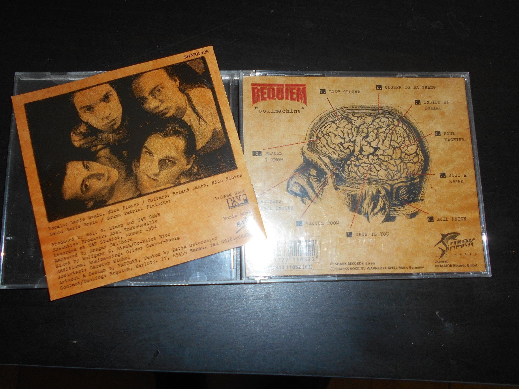 CD: Requiem – Soulmachine / 1994 – Usato da Aarberg venduto da witchhunter01 1