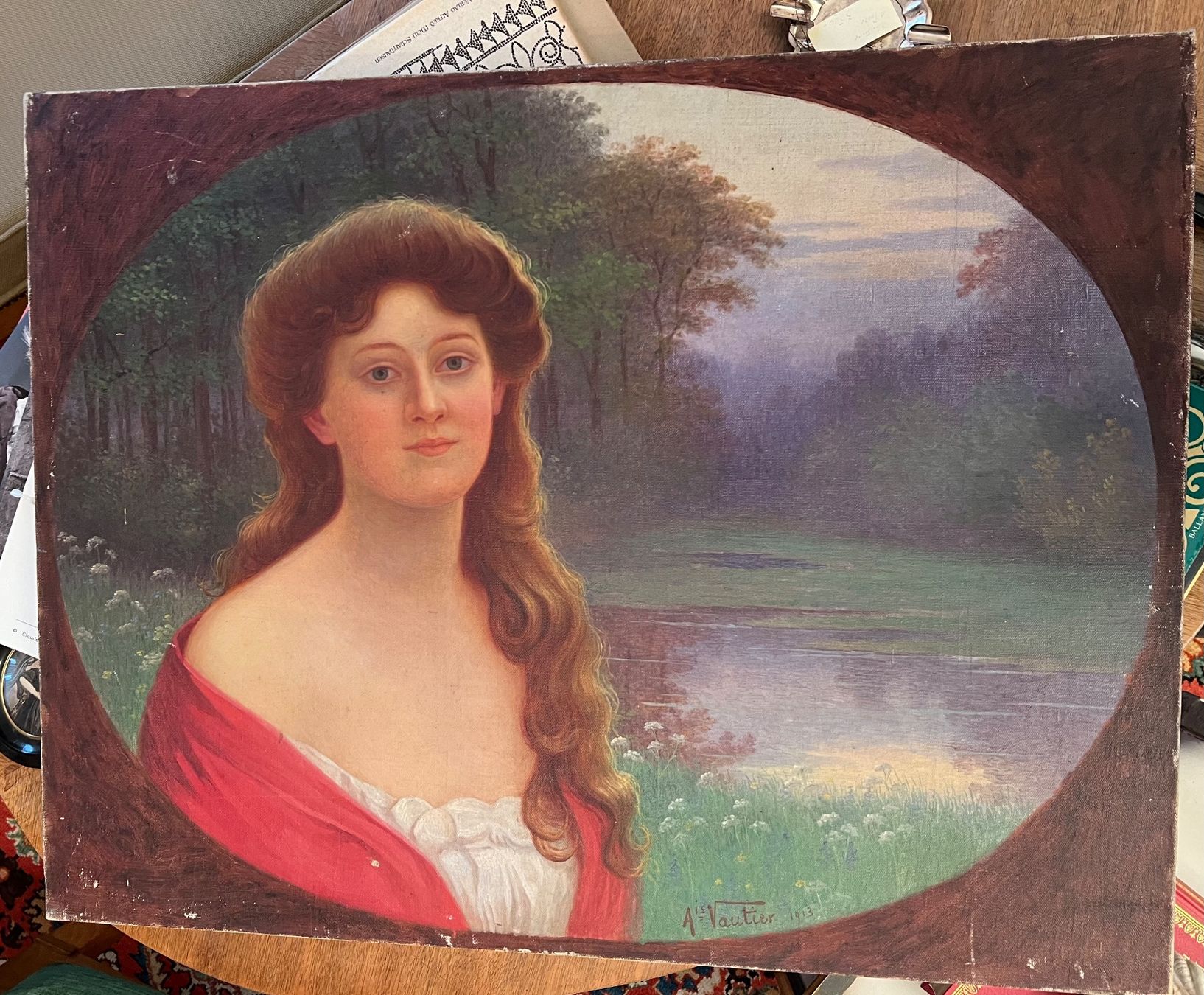 Dipinti: Vautier Alexis 1870 - 1929 – Usato da Schaffhausen venduto da authentique