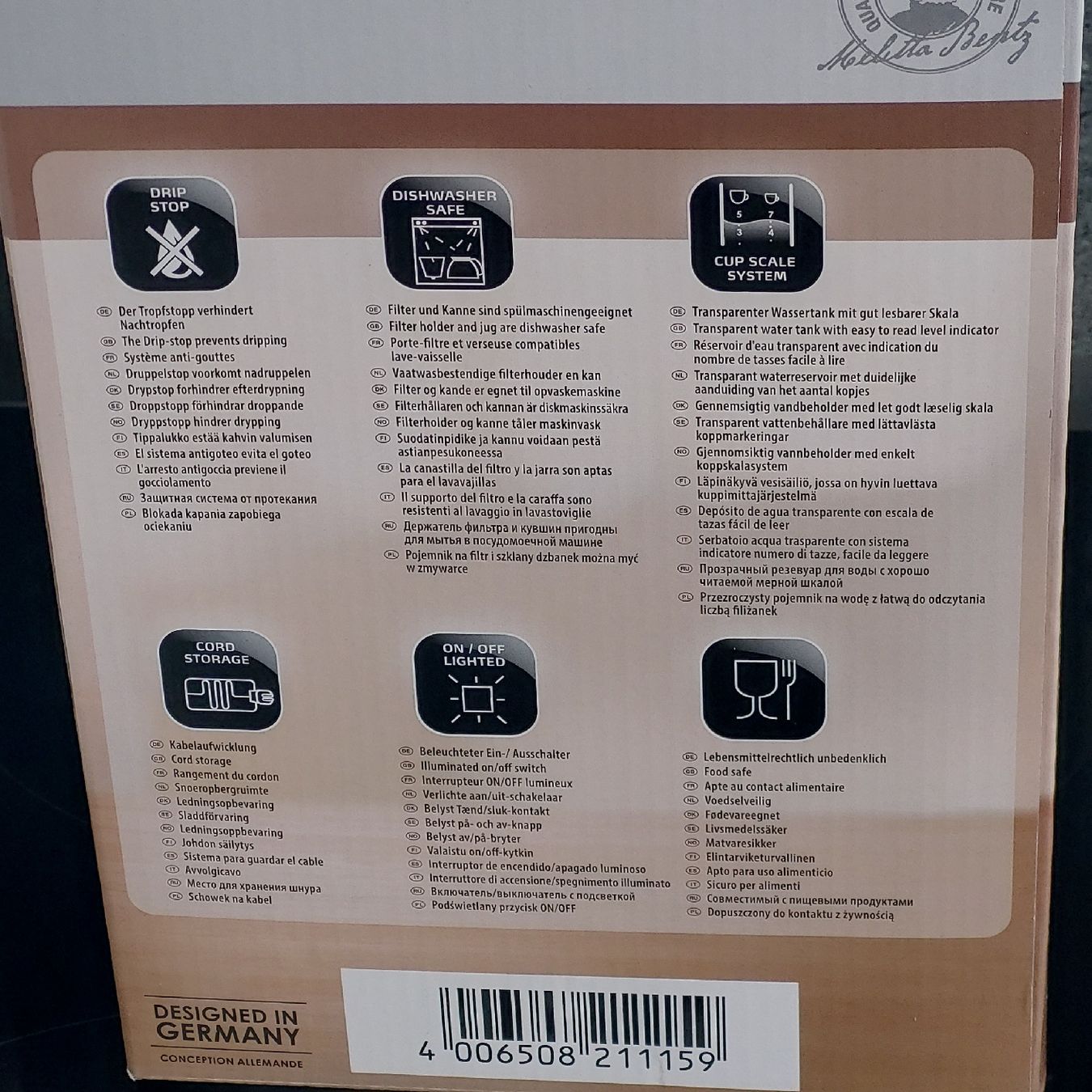 Melitta Macchine per caffè & Macchine per espresso: Neue Melitta Single 5 Kaffeemaschine – Nuovo e nell'imballaggio originale da Kreuzlingen venduto da peugeotj9 2