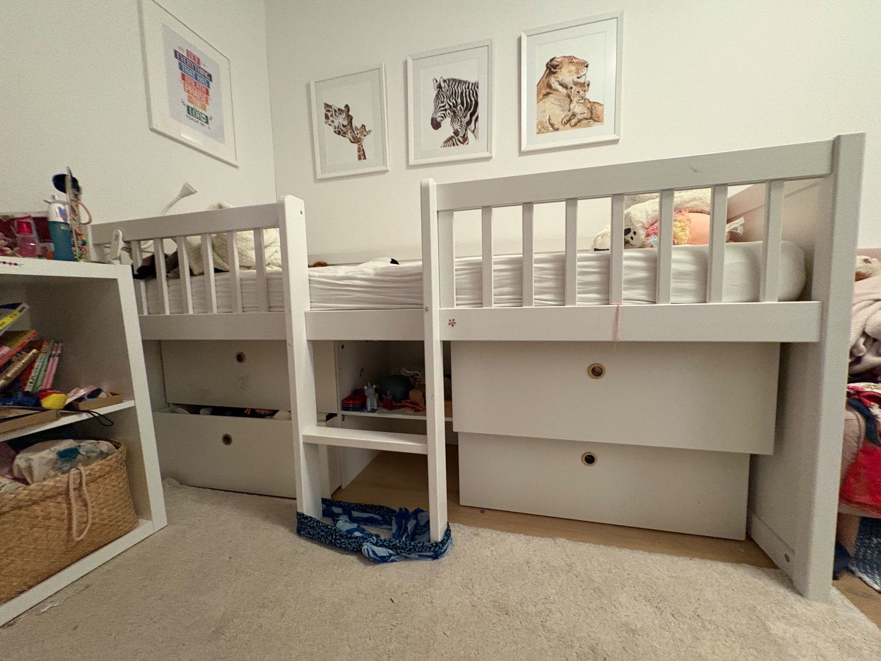 Letti: Bed freja + mattress coco + storage - dismantled – Usato da Küsnacht ZH venduto da ste_d9kt 4