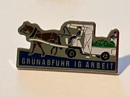 1 Pin Grünabfuhr IG Arbeit