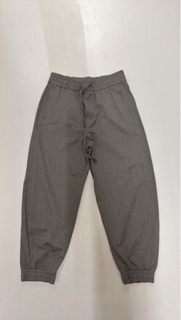 Stoffhose Damen grau elastischer Bund neuwertig Zara