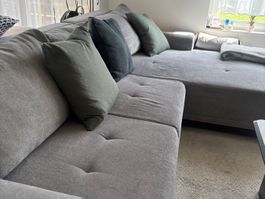 Ecksofa grau