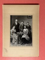 Antike Familienfotografie, ca. 1922, Originalzustand!