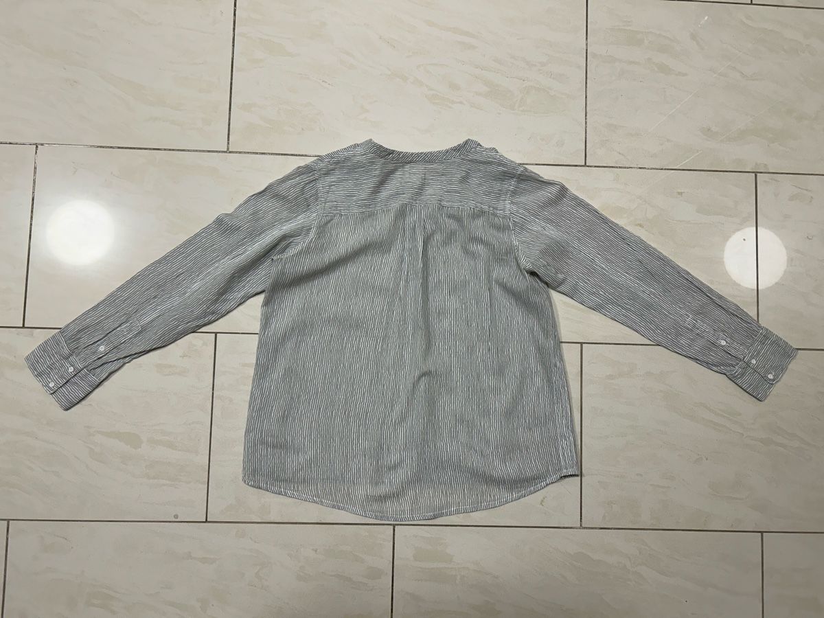 Camicette, T-shirt & Top: Baumwoll-Bluse gestreift – Usato da Zürich venduto da sop_82jx 3