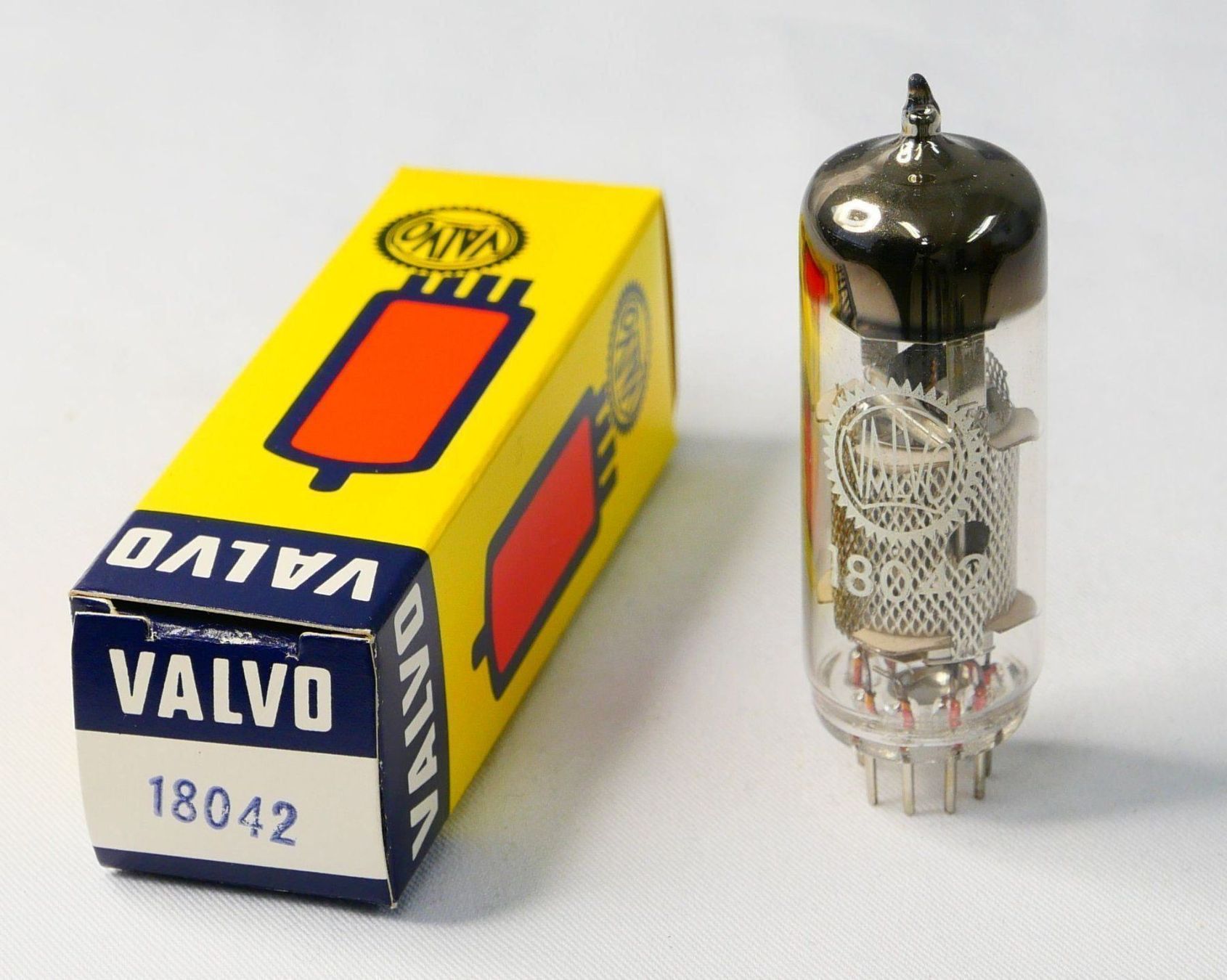Rarità HiFi: Röhre 18042 - Valvo NOS / NEU – Nuovo e nell'imballaggio originale da Belp venduto da Tubemaster