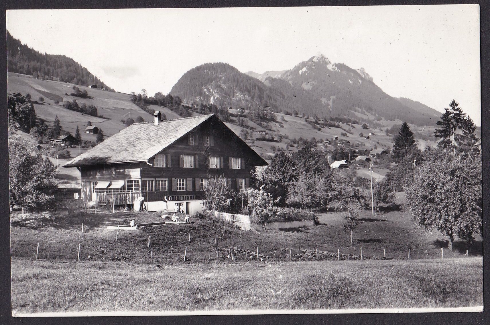 Cartoline postali: Oberwil i. S. Ferienheim Oberdiessbach – Usato da Olten venduto da clotaldi