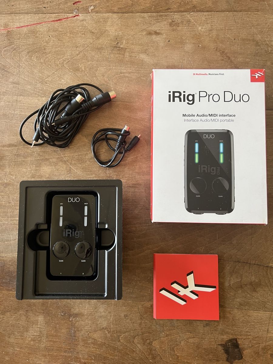 Unità & Adattatore: IK Multimedia iRig Pro Duo Audio Interface – Usato da Zürich venduto da no9nu