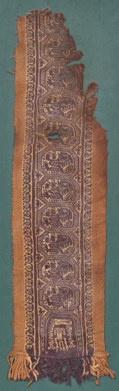 Tissus: Antikes Stoff Fragment gerahmt – D'occasion à Zürich par BOAC1943 1