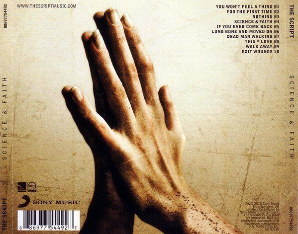 CDs: The Script SCIENCE & FAITH  Frampton Soft Rock Indie Rock CD – Gebraucht aus Kandergrund von Sososo 1