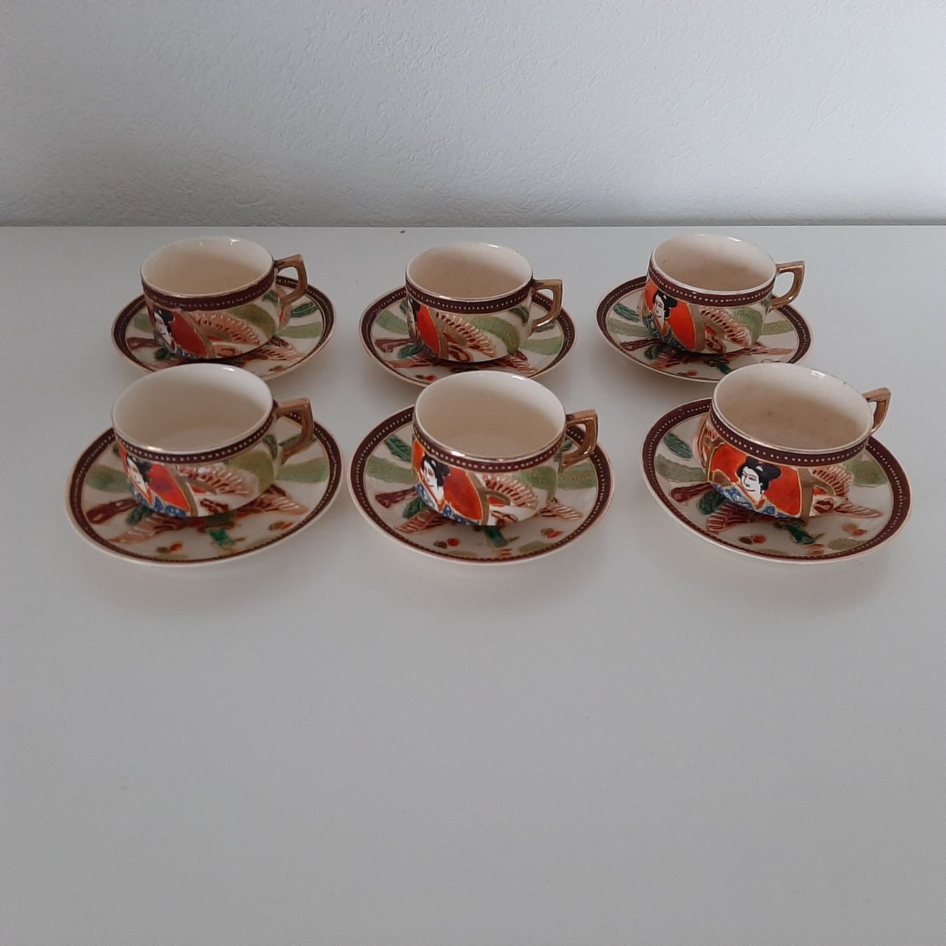 Set di piatti: Japanisches Kaffee-/Teeset Antique – Usato da Aarburg venduto da i_c6r8