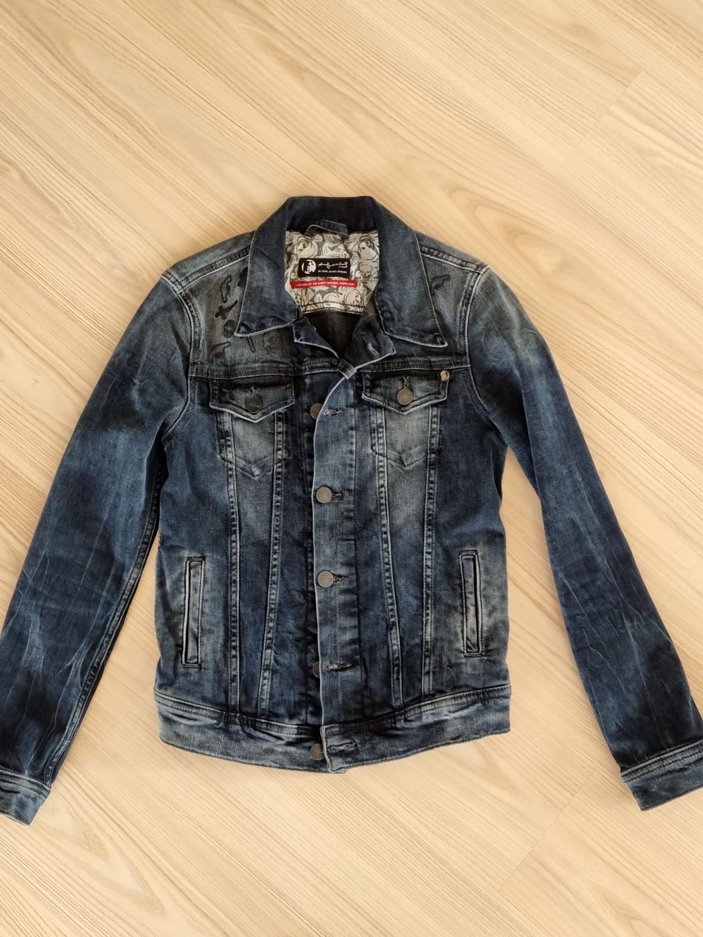   Jeans Andy Warhol Gジャン XS veste-andy-warhol-by-pepe-