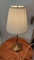 Tischlampe IKEA mit Schirm goldfarben guter Zustand