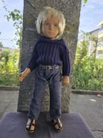 Sasha Puppe Junge blond mit Kleidung guter Zustand
