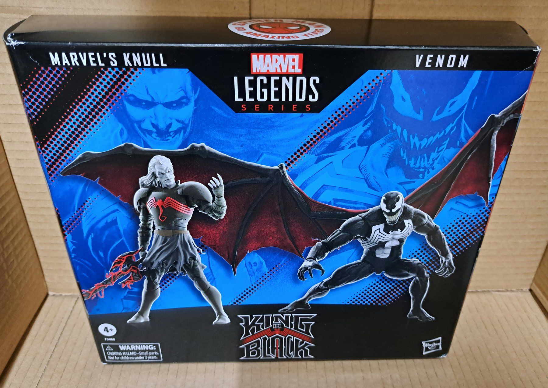 Hasbro Figuren: Marvel Legends King in Black 2er-Pack Marvel's Venom & Knull – Neu und originalverpackt aus Igis von magneto_hg