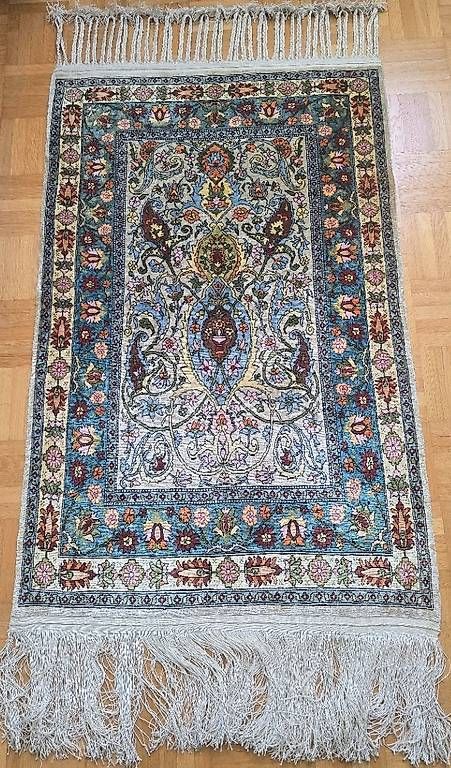 Tappeti: Wunderschöner echt originaler Hereke Seidenteppich 60x100 Cm – Usato da Kriens venduto da atlas2014 1