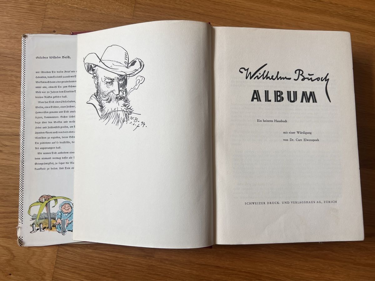 Libri: Wilhelm Busch Album – Usato da Ostermundigen venduto da airline-trolley 2