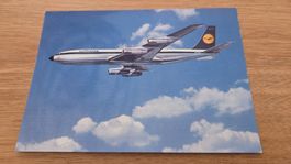 Ansichtskarte Lufthansa Boeing 707 Intercontinental Jet