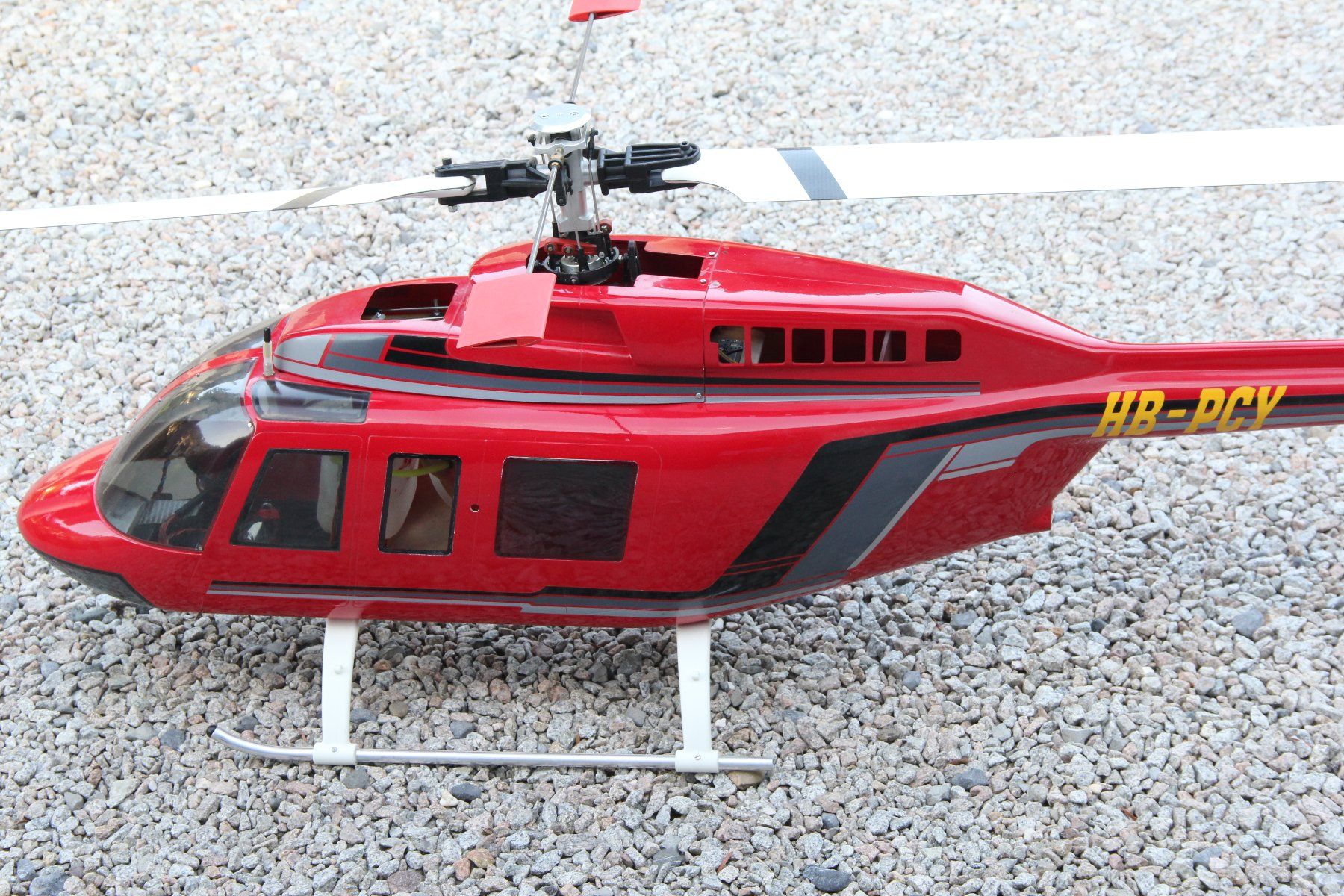 Bell RC Modellbau: RC Helikopter Bell 206 Jet Ranger – Defekt aus Dittingen von C-Zero1-E 3