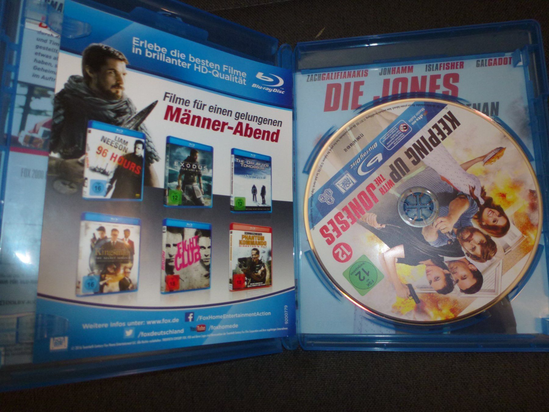 Tutti i DVDs: Die Jones - Spione von Nebenan BLU-RAY – Usato da Olten venduto da Disc-Verkauf 1